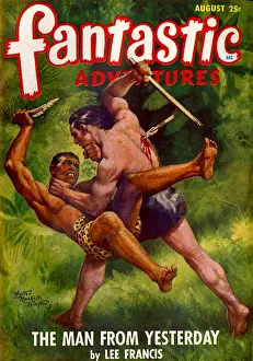 Throat Prints: Fantastic Adventures - The Man from yesterday