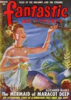 Jan16 Collection: Fantastic Adventures - The Mermaid of Maracot Deep