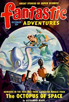 Strange Prints: Fantastic Adventures - The Octopus of Space