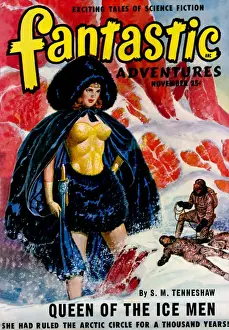 Fantastic Adventures - Queen of the ice men