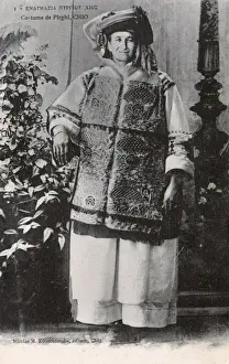 Khios Prints: Fantastic Pyrgi Costume - Island of Chios, Greece