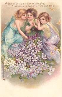 Images Dated 30th January 2020: Fantasy cherubs
