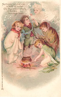 Images Dated 30th January 2020: Fantasy cherubs