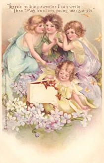Images Dated 30th January 2020: Fantasy cherubs