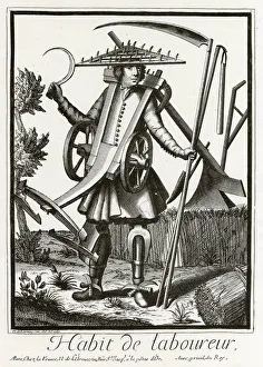 Triangular Gallery: A fantasy farm labourer