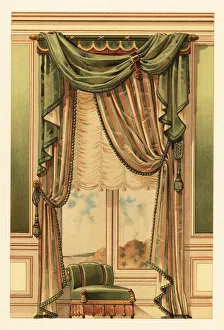 Decorator Gallery: Fantasy wall hanging, circa 1900