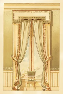 Fantasy wall hanging, circa 1900