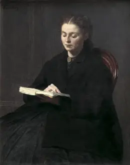Culturales Prints: FANTIN-LATOUR, Henri. Reading