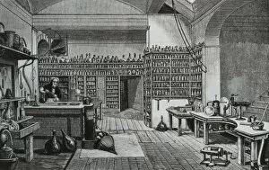 Laboratory Collection: FARADAY, Michael (1791-1867). British chemist