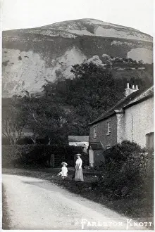 Kirkby Prints: Farleton Knott in Cumbria, England located west of Kirkby Lonsdale