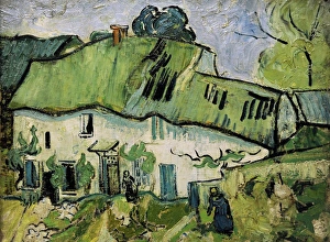 Images Dated 12th September 2013: Farm Cottage, 1890, by Vincent van Gogh (1853-1890)