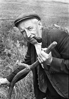 Smoker Gallery: Farm worker with scythe - 2