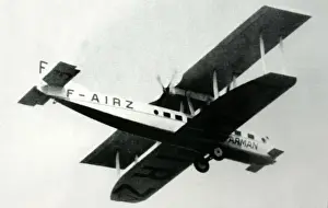 Aloft Prints: Farman F180 (aft) aloft from under