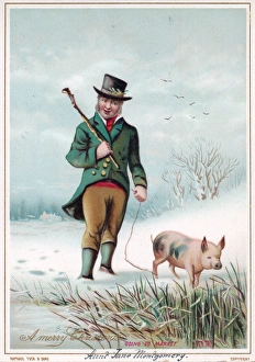 Farmer and Pig