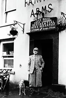 Farmers Arms, Muker, Swaledale, Yorkshire in the 1940/50s