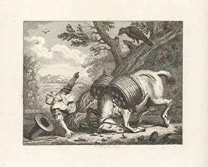 Crow Prints: The Farmer's Wife and the Raven