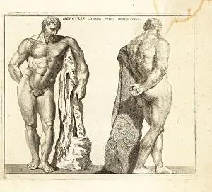 The Farnese Hercules, Museo Archeologico Nazionale in Naples