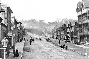 Farnham Prints: Farnham Castle Street early 1900s
