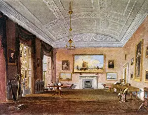 Harp Prints: Farnley Hall 1797
