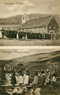 Faroe Gallery: Faroe Islands, Denmark - Wedding Party & Mussel Gatherers