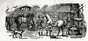 Farrier Prints: Farriers invoice (detail), Owen Coles, Silverstone