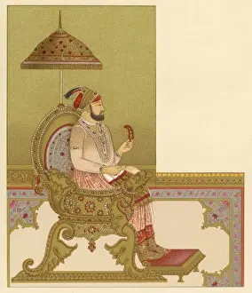 Assassinated Prints: Farrukhsiyar / India / Costu