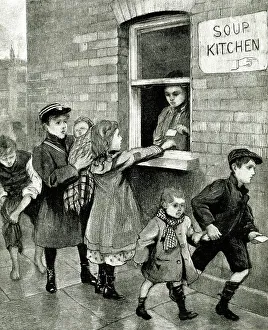 Farthing Prints: A Farthing Dinner Please, the Soup Kitchen