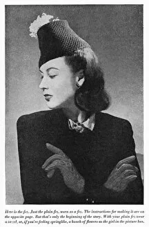 Knits Gallery: The fascinating Fez, circa 1941