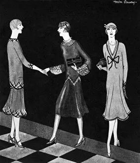 Images Dated 16th February 2018: Fashion designs for 1925 by Gordon Conway