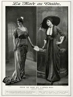 Afternoon Prints: Fashion for the evening and afternoon clothing 1912
