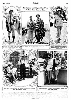 Images Dated 9th September 2016: Fashion from the French Riviera, 1928