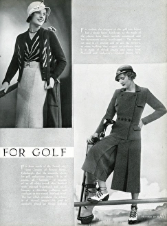 Angora Gallery: Fashion for golf 1933