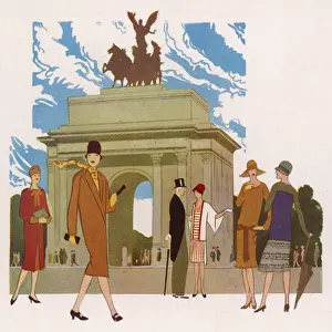 Fashion illustration for The Sphere 1927