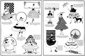 Burberrys Prints: Fashion inspired by Tatler magazine and Eve, WW1