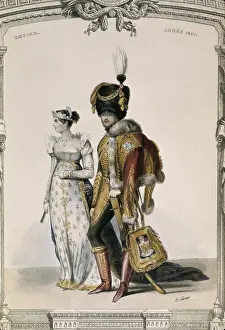 Courtier Prints: Fashion of the Napoleonic Empire in France, 1807