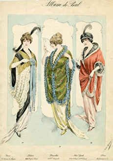 Vienna Collection: Fashion plate, Album de Bal, Atelier Bachwitz