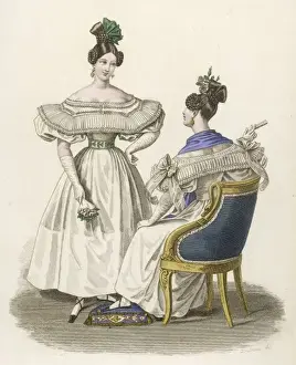 Tulle Prints: Fashion September 1832