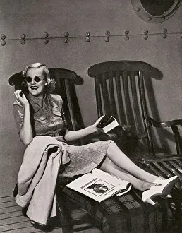 Fashion for a September cruise, 1939 Fashion for a September cruise, 1939