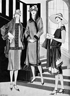 Fashion sketched on the Riviera