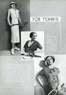 Racket Prints: Fashion for tennis 1933