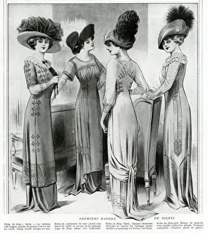 Fashionable clothing 1910