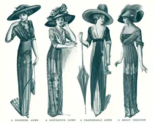 Fashionable dresses for women 1911