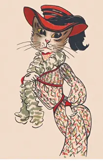 Fashionable feline