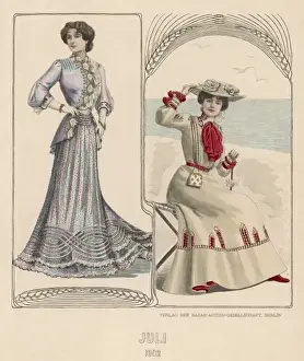 Enjoys Prints: Fashionable Frocks 1902