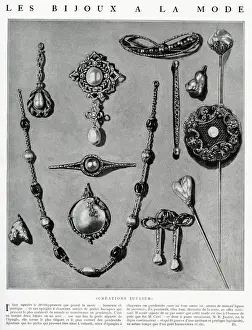 Brooch Prints: Fashionable jewellery 1912