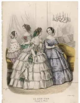Fashionable Ladies 1857