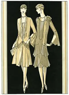 Two fashionable ladies 1926