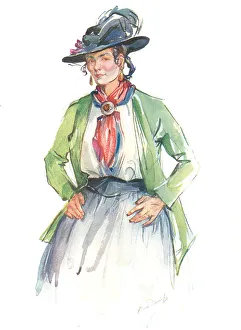 Fashionable Lady