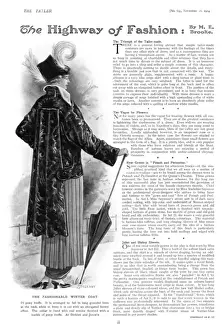 Dickins Prints: The fashionable winter coat
