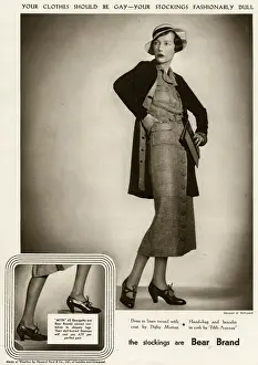 Digby Prints: Fashionable woman 1934